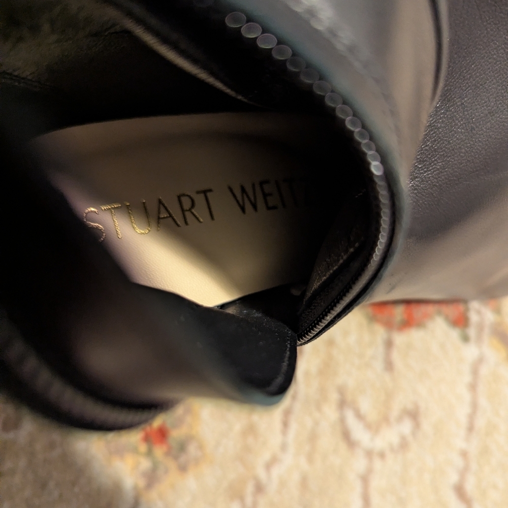 Stuart Weitzman Xcurve 85 Slouch Boots - Picture 9 of 14